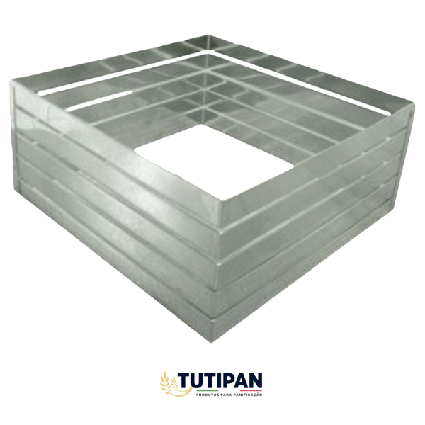 Aro Cortador de Camadas Quadrado (INOX)