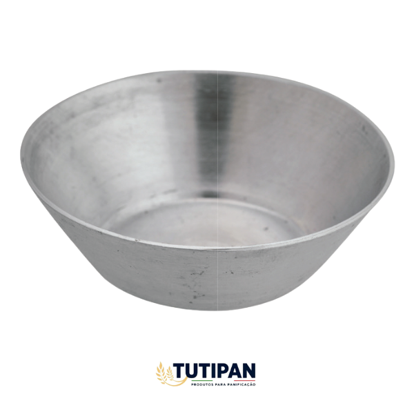 Forma Broa de Fubá Redonda (ALUM) – 10 X 5,5 cm
