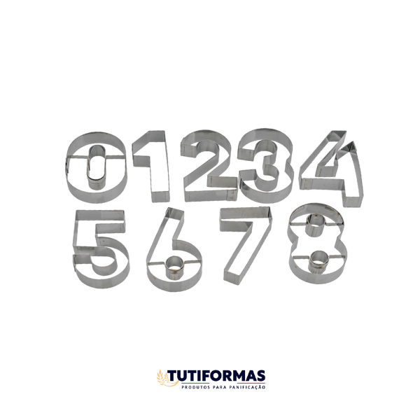 Aro Cortador Numeral (INOX) ALT. 30 cm