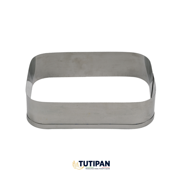 Aro Cortador Retangular Liso (INOX)