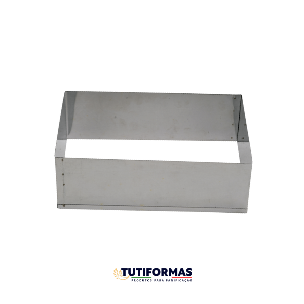 Aro Cortador Retangular Liso (INOX)
