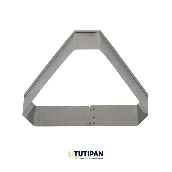 Aro Cortador Triângulo Cortado (INOX) – 20 X 5 cm