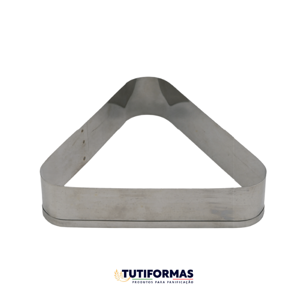 Aro Cortador Triângulo Ondulado (INOX) – 20 X 5 cm