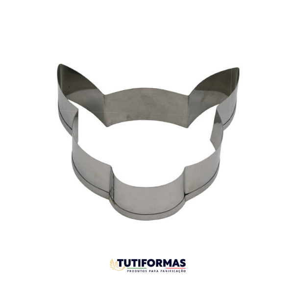 Aro Cortador Cara de Gato (INOX) – 20 X 5 cm