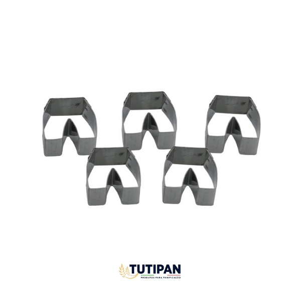 Aro Cortador Petit Four Calça (INOX) – 5 Peças