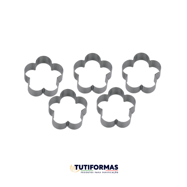 Aro Cortador Petit Four Topo Gigio (INOX) – 5 Peças