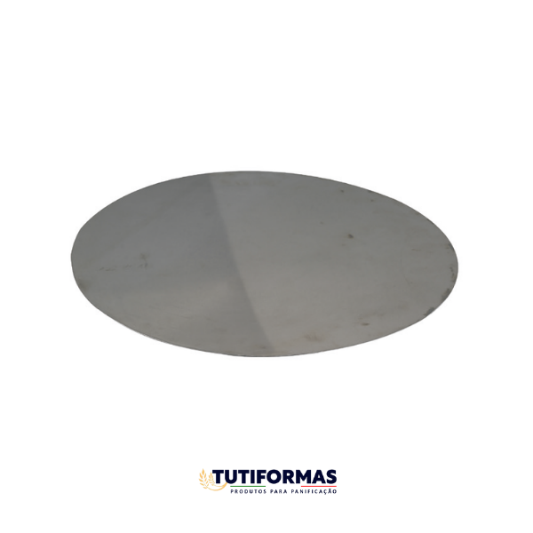 Placa Salva Bolo Redondo S/ Cabo (INOX) – 35 cm